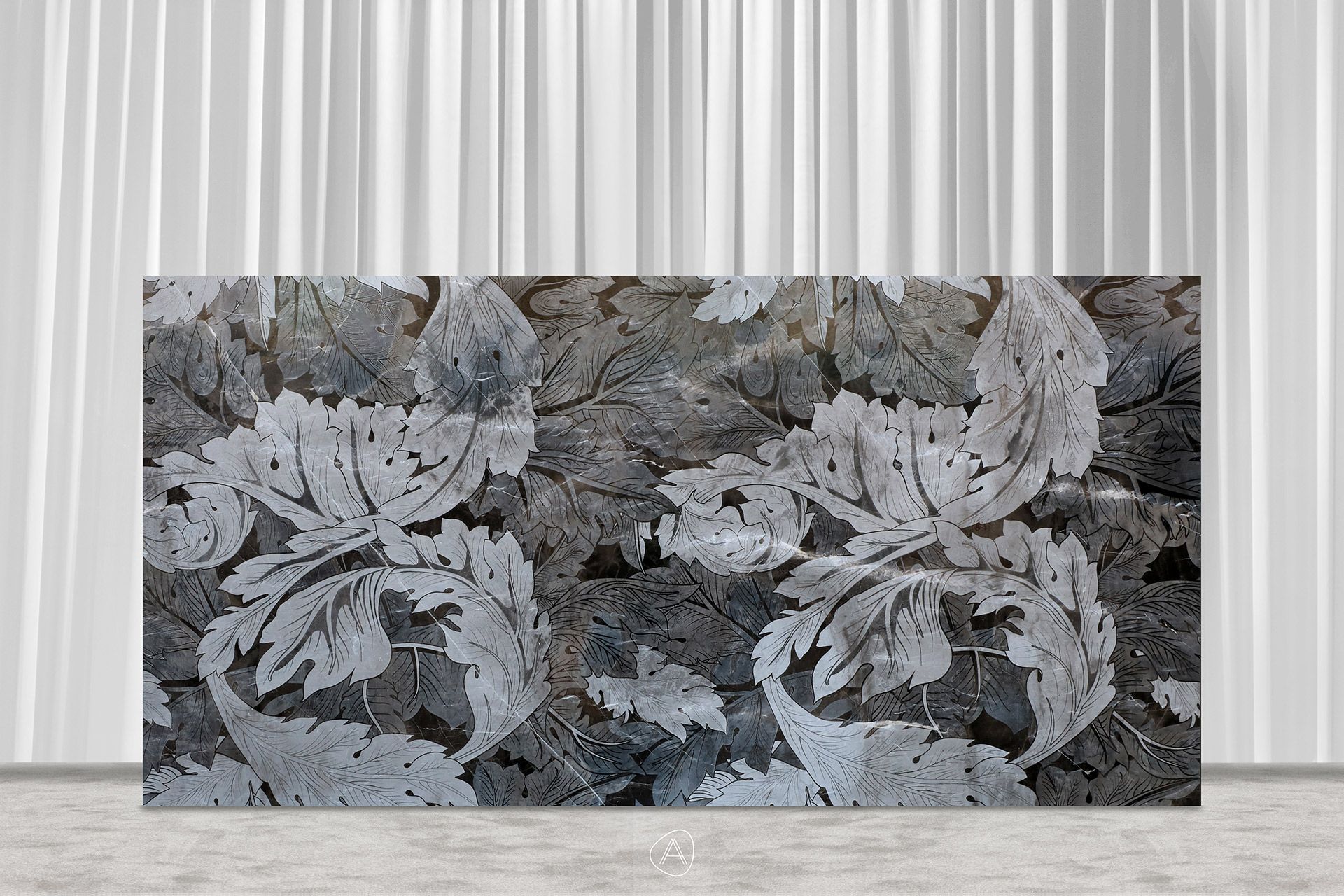 Leaves Design Black Amani