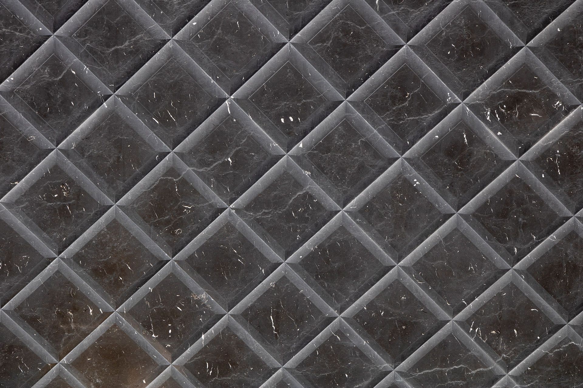 Nero Marquina Quilt Finish