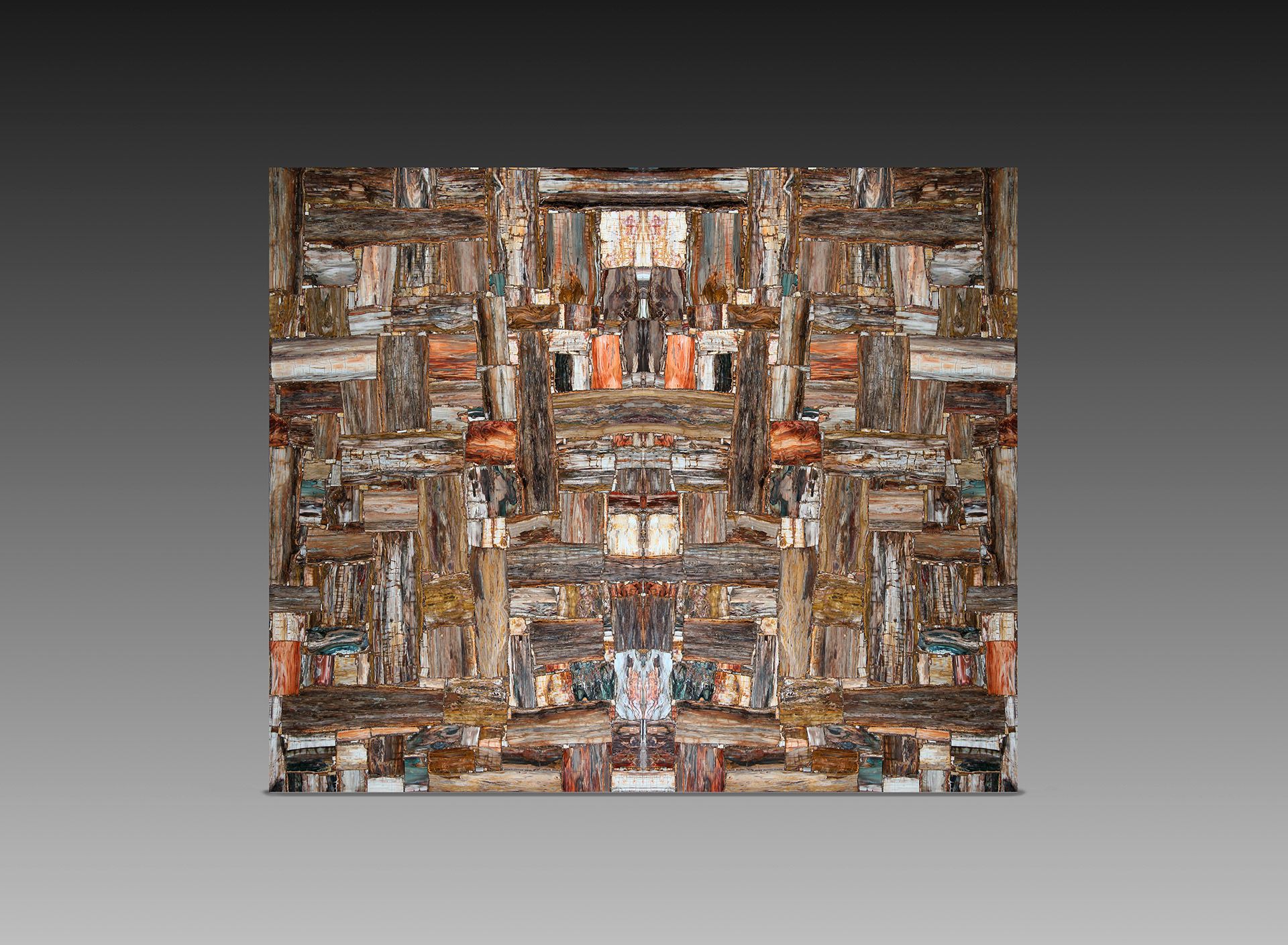 Retro Brown Petrified Wood Jumbo Atwinlight