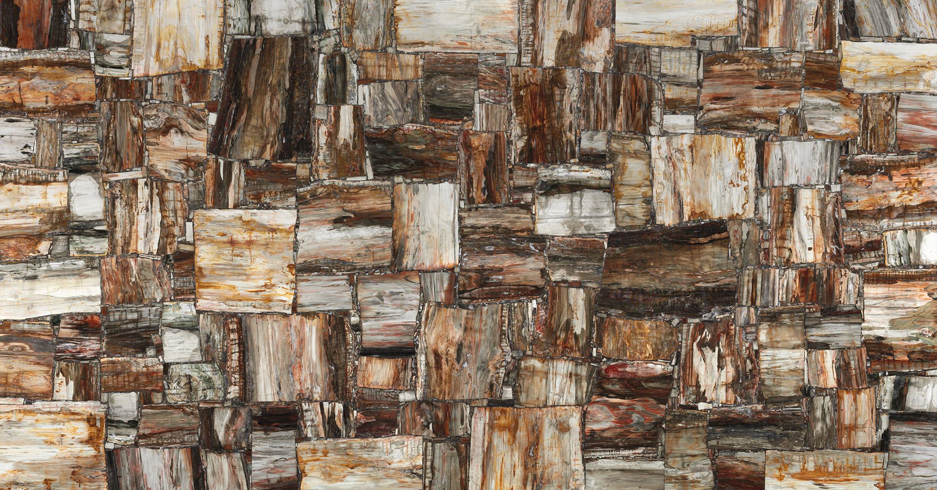 Retro Brown Petrified Wood