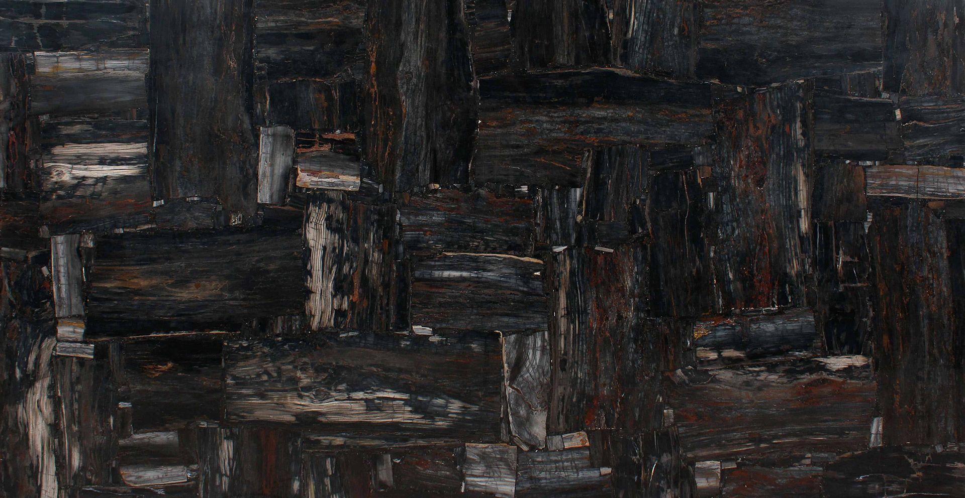 Retro Grey Petrified Wood