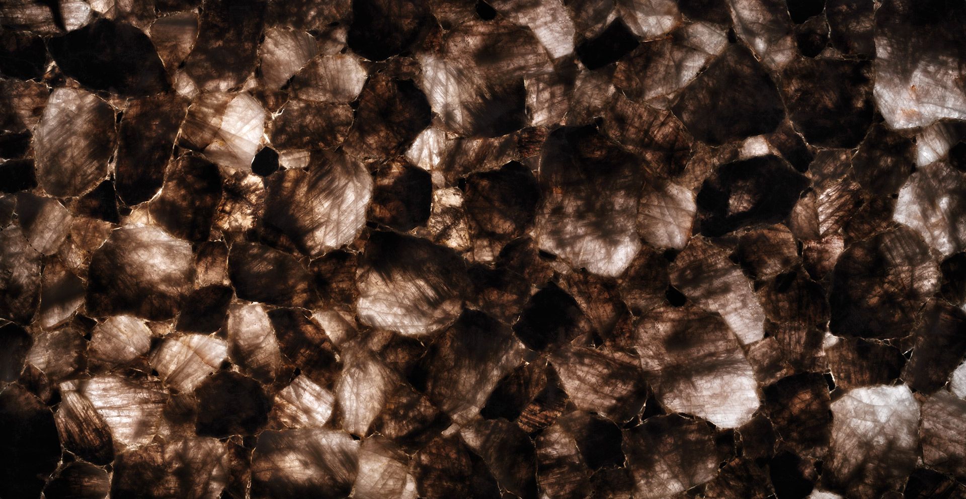 Smoky Quartz Dark Backlit