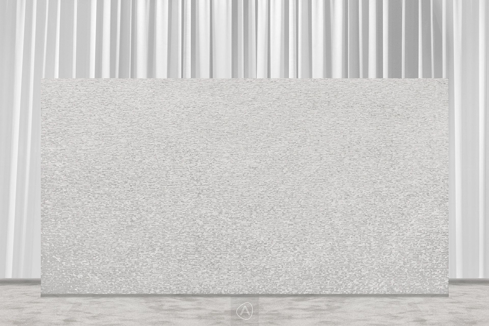 White Mother Of Pearl Snow Large
