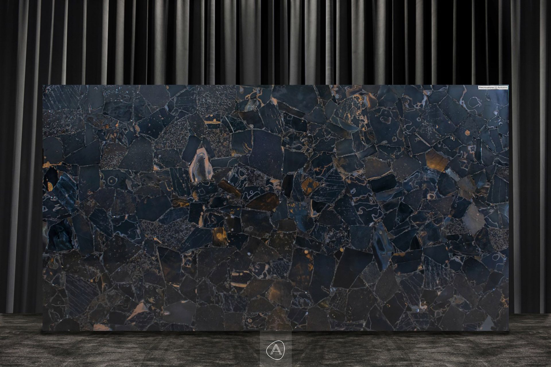 Wild Tiger Eye Blue Jumbo