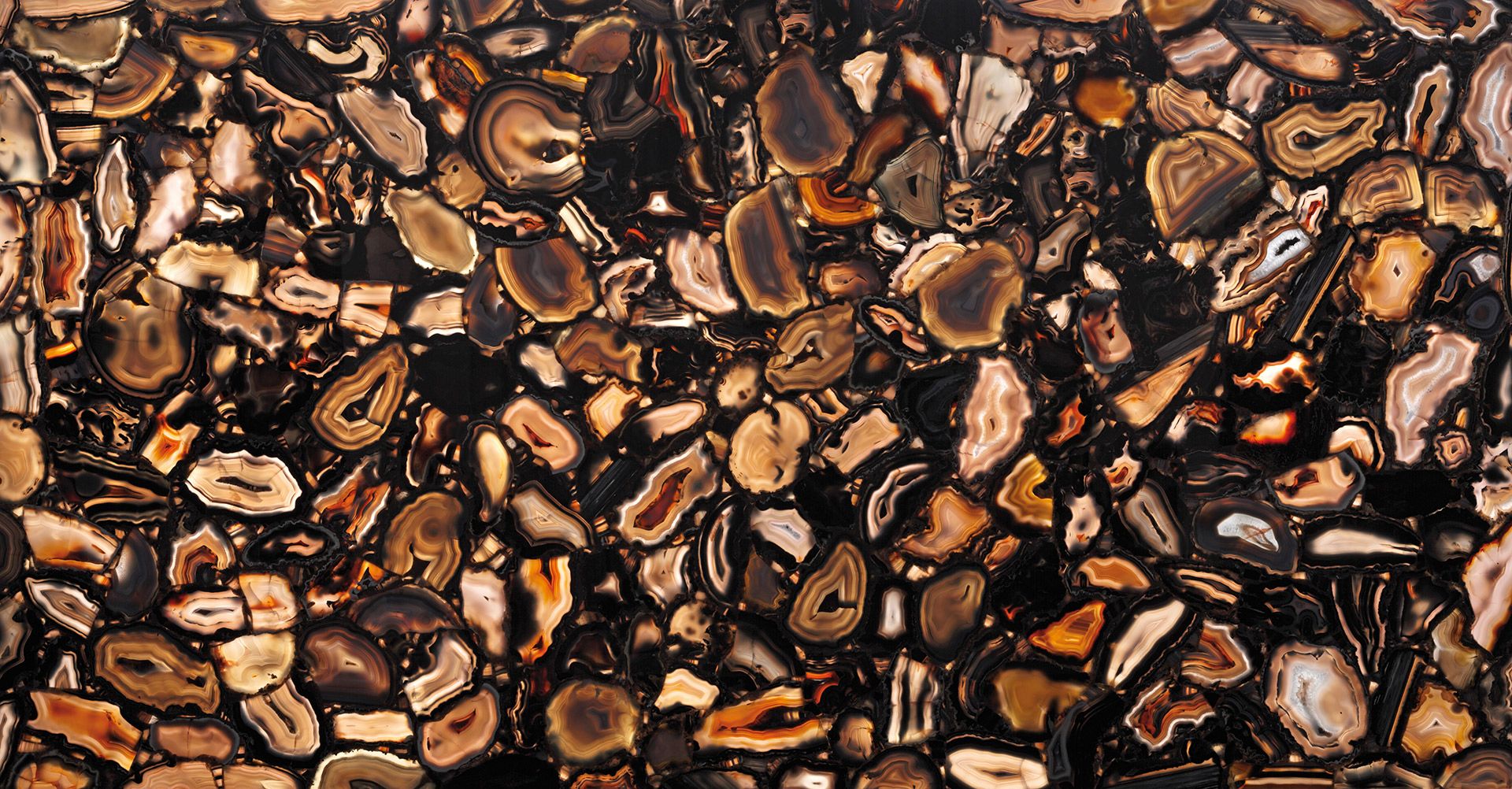Wild Agate Black Backlit