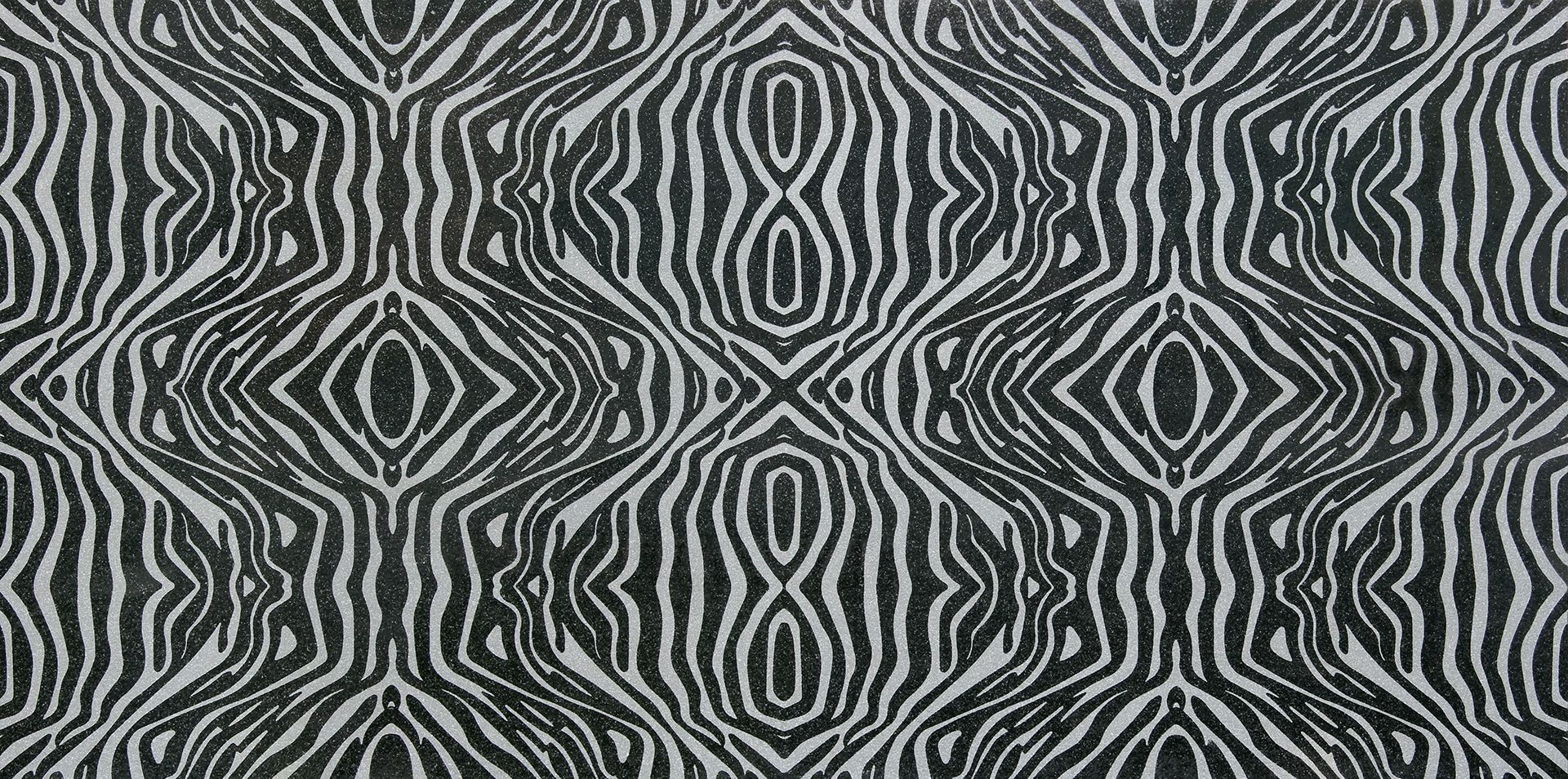 Zebra Design Ebony Black