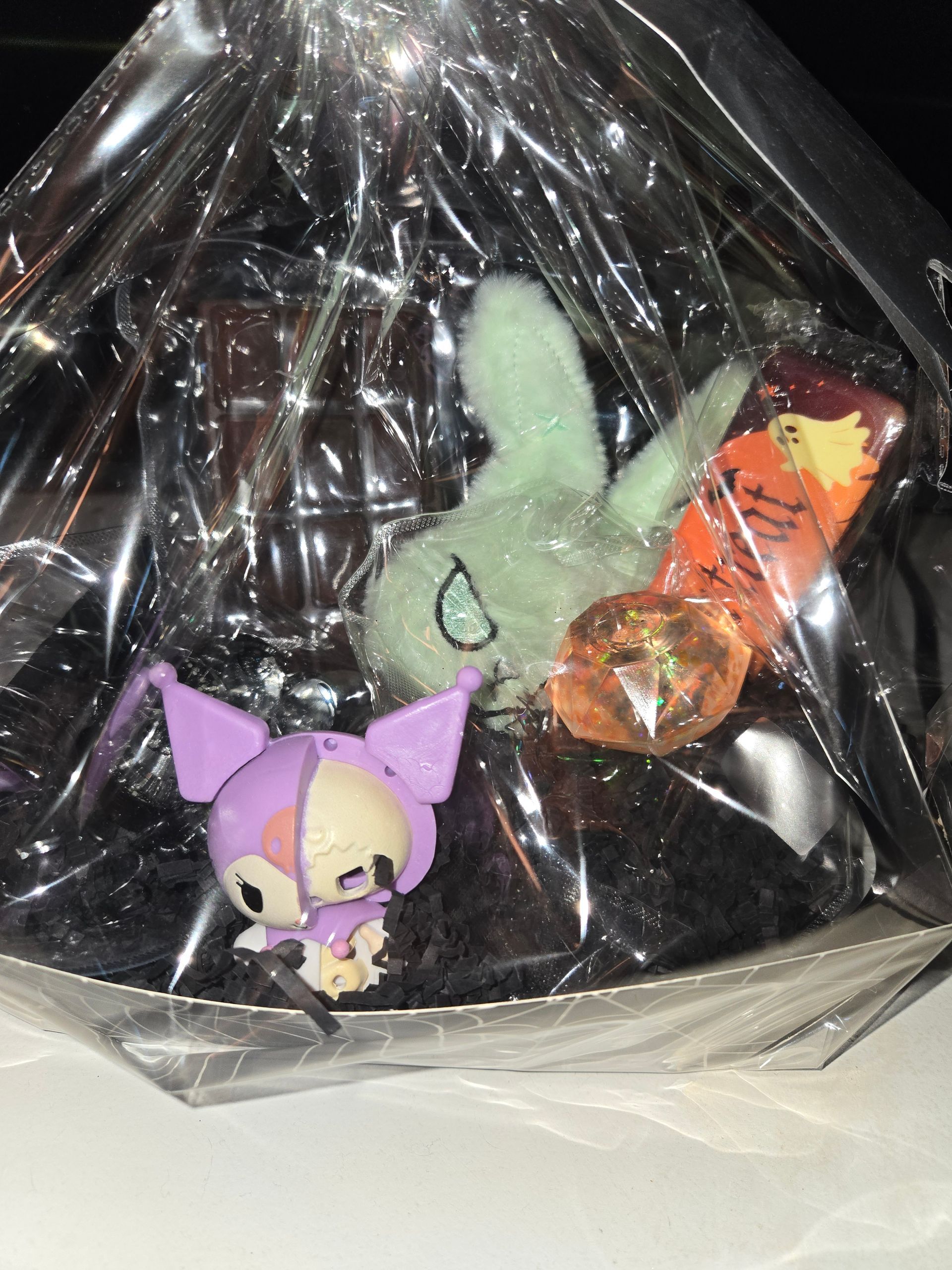 Kids halloween squishy basket