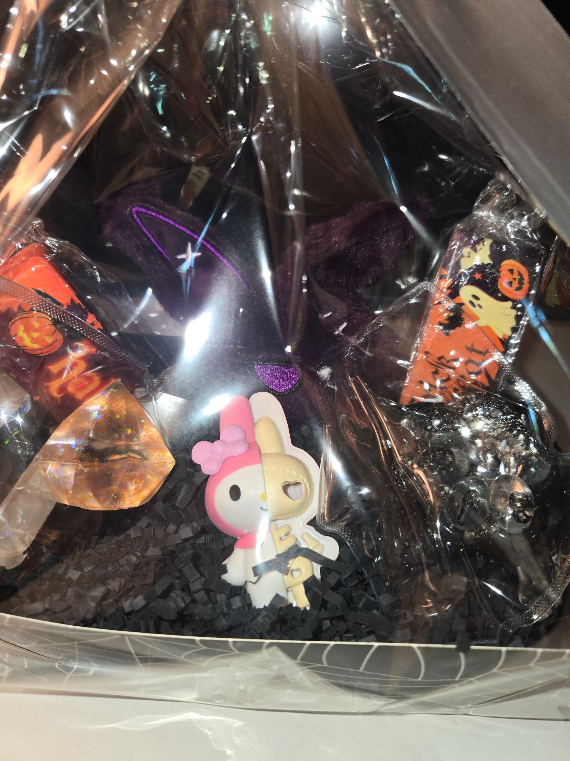 Kids halloween squishy baskets