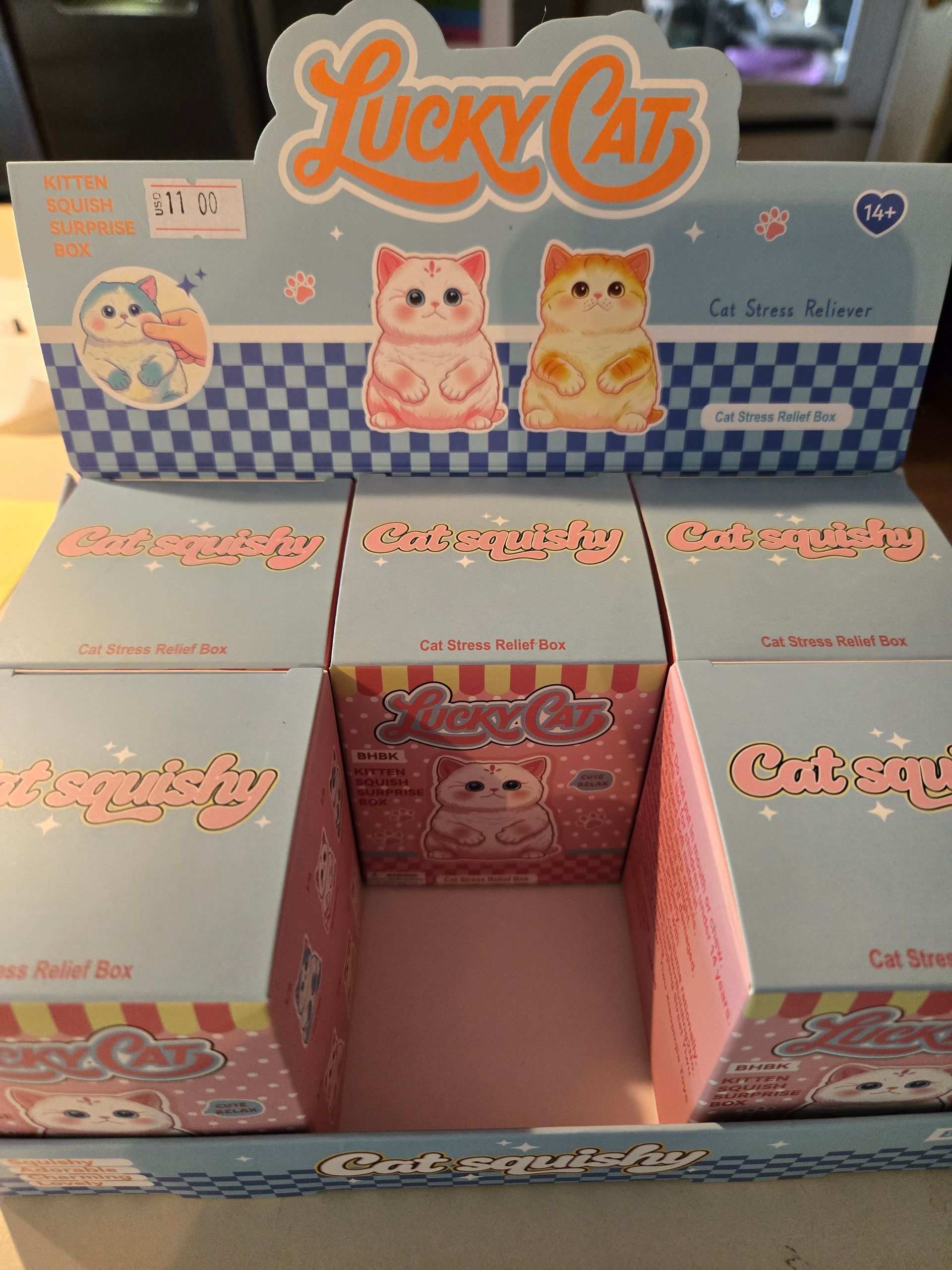 Lucky cat squishy