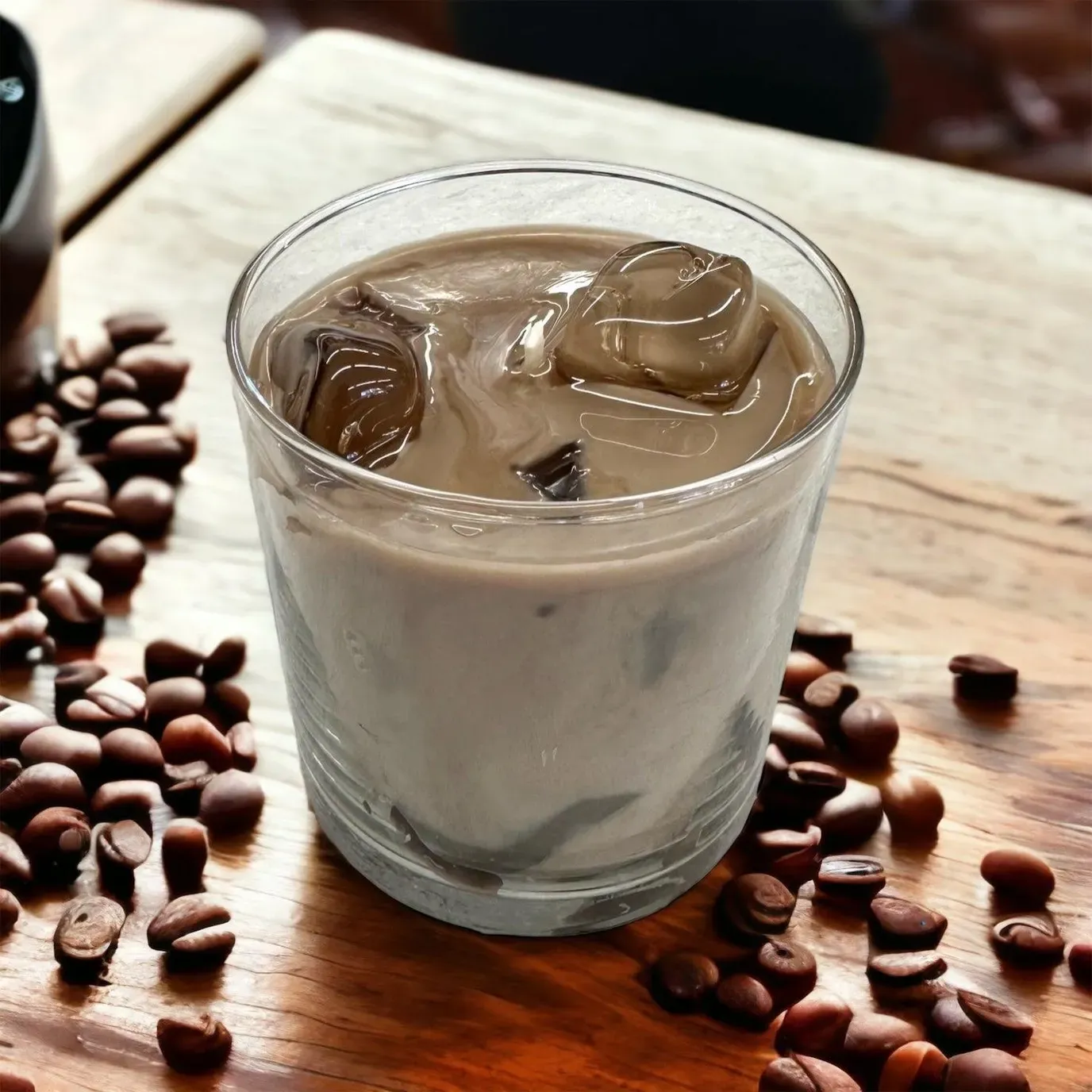 Iced hazelnut & cream coffee candle