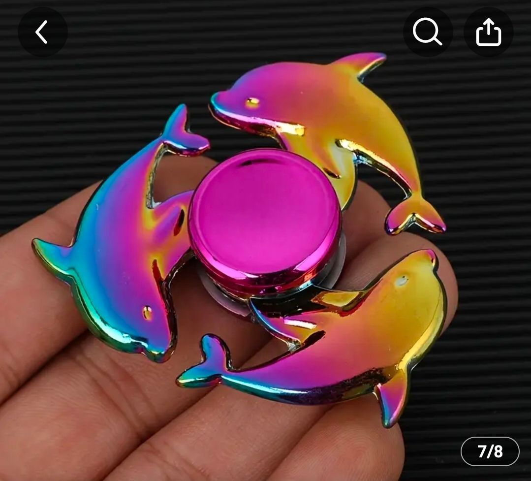 Metallic Fidget Spinner - Vibrant