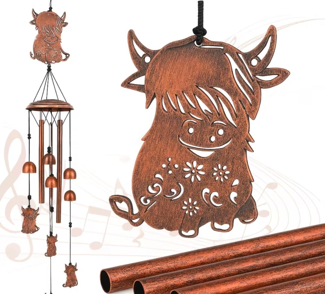 Highland Cows Wind chime