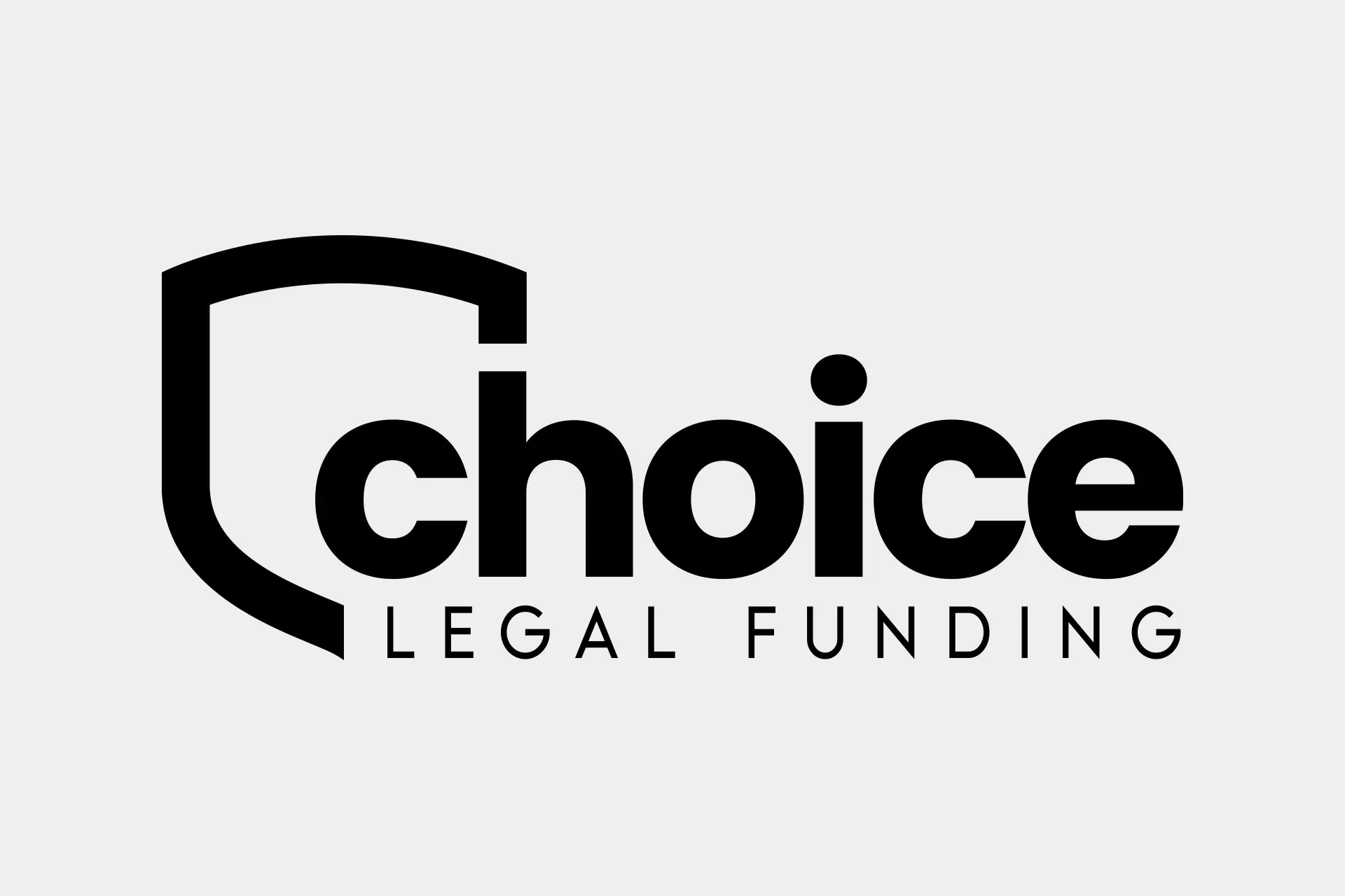 Choice Legal Funding logo in black text on a light gray background