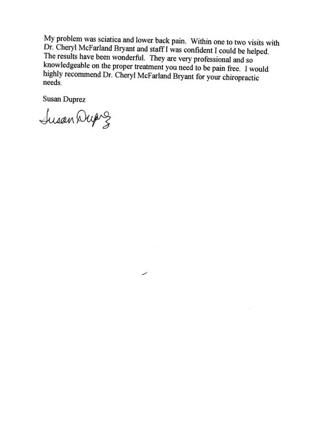 Handwritten note signed "Dustin Dingly."