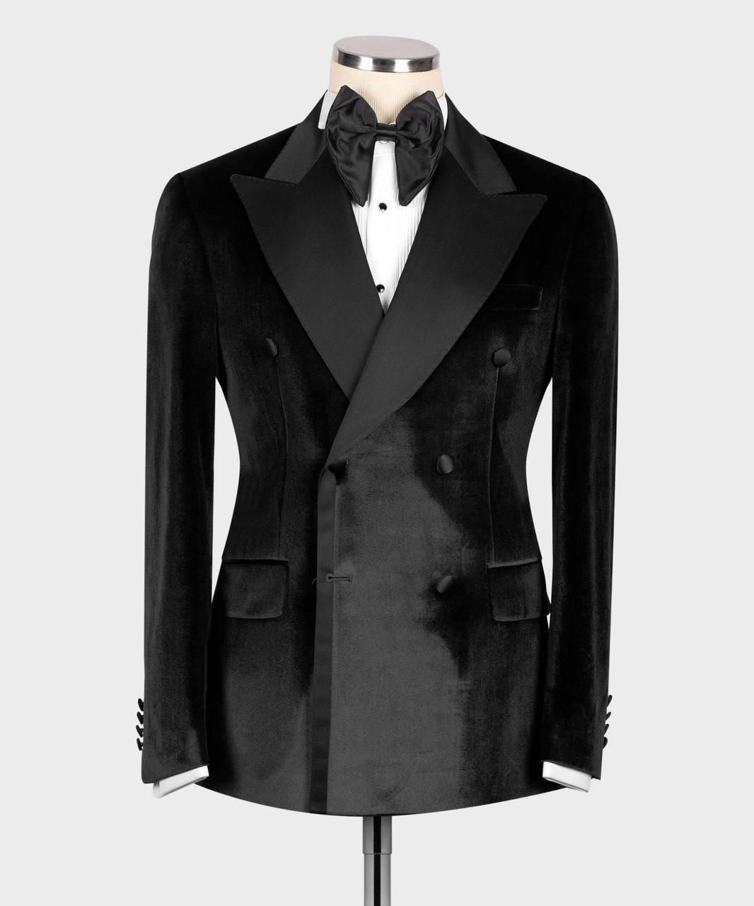 ORIGINAL MILANO – 2 Pcs Black Velvet Prestige Tuxedo