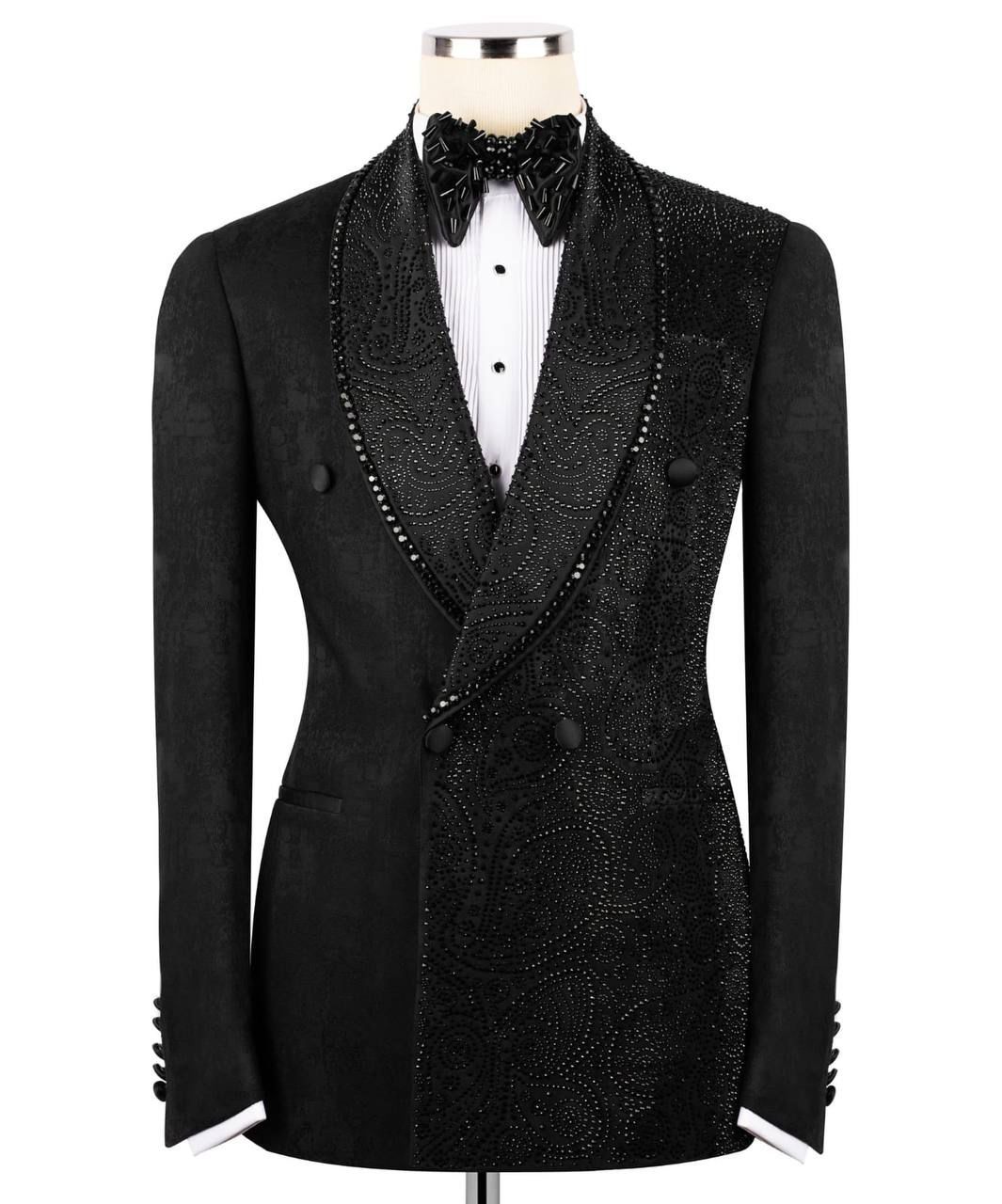 ORIGINAL MILANO – 2Pcs Midnight Noir Couture Tuxedo