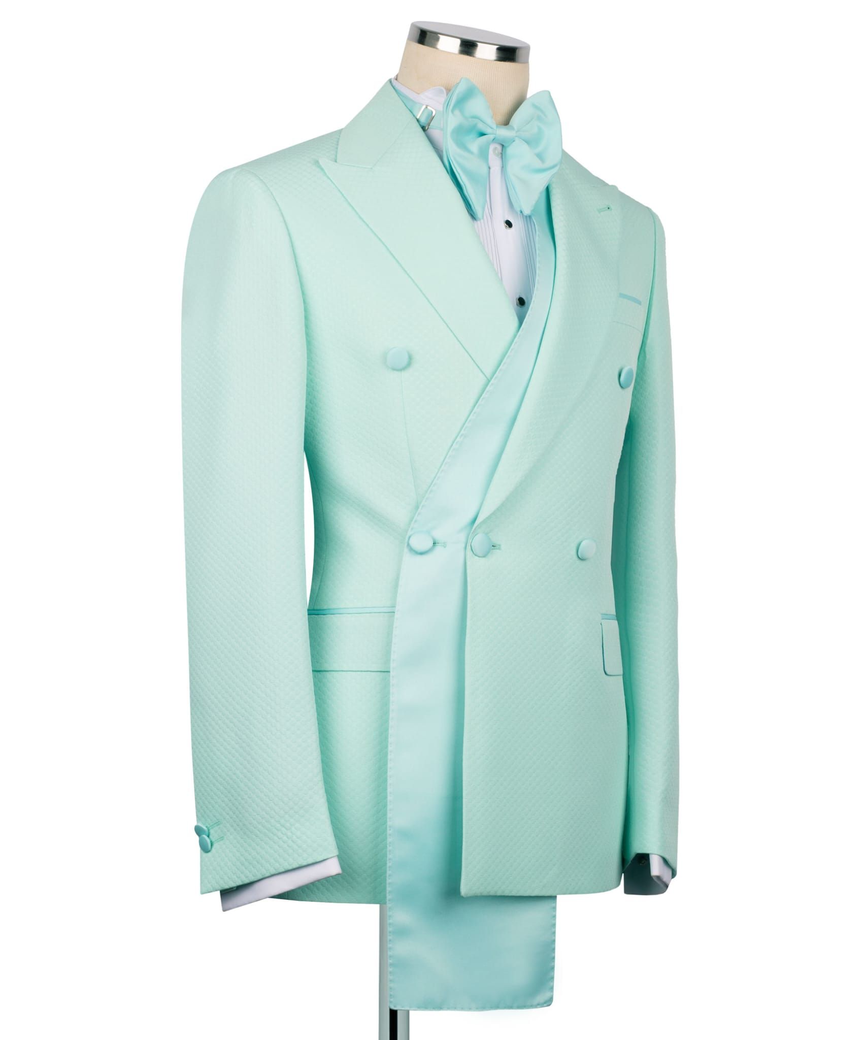 ORIGINAL MILANO –2pcs Mint Royale Asymmetric Couture Tuxedo