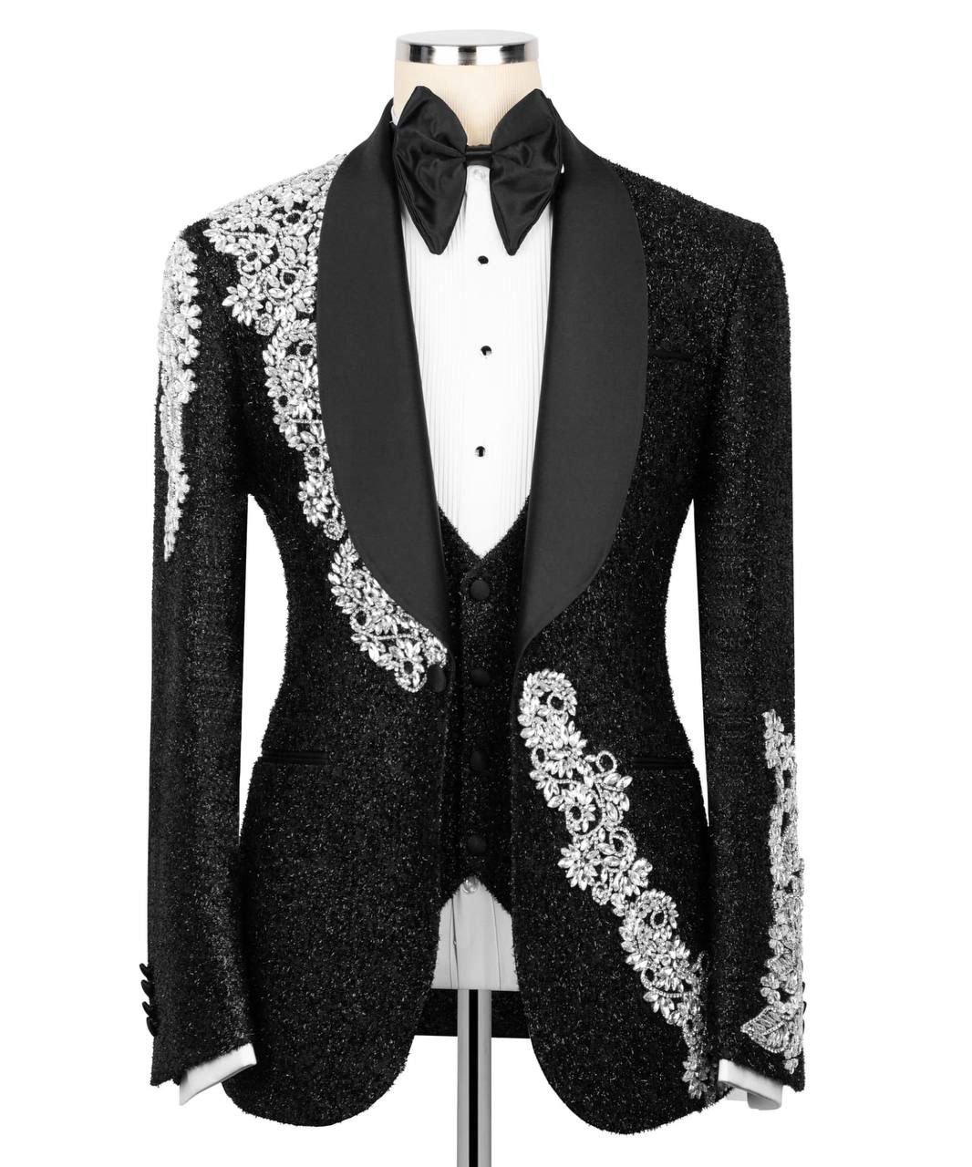 ORIGINAL MILANO – Black Diamond Couture Tuxedo