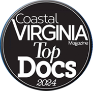 A logo for Coastal Virginia Top Docs.