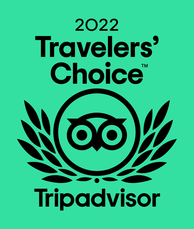 2022 TripAdvisor Travelers' Choice Award