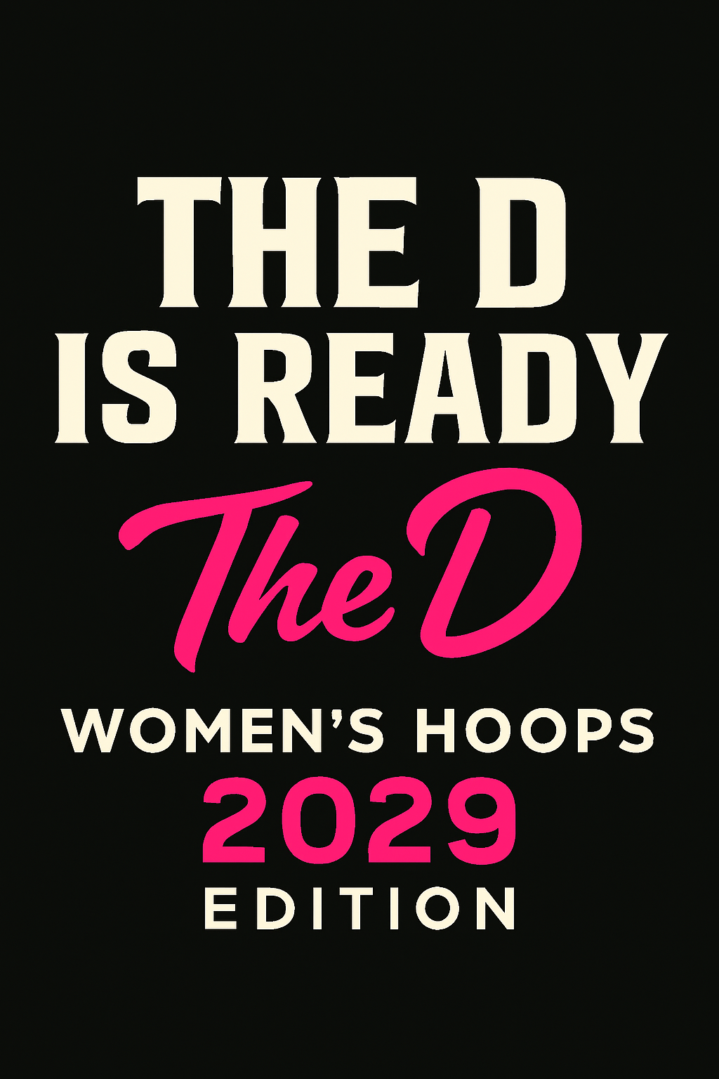 Black background, text 
