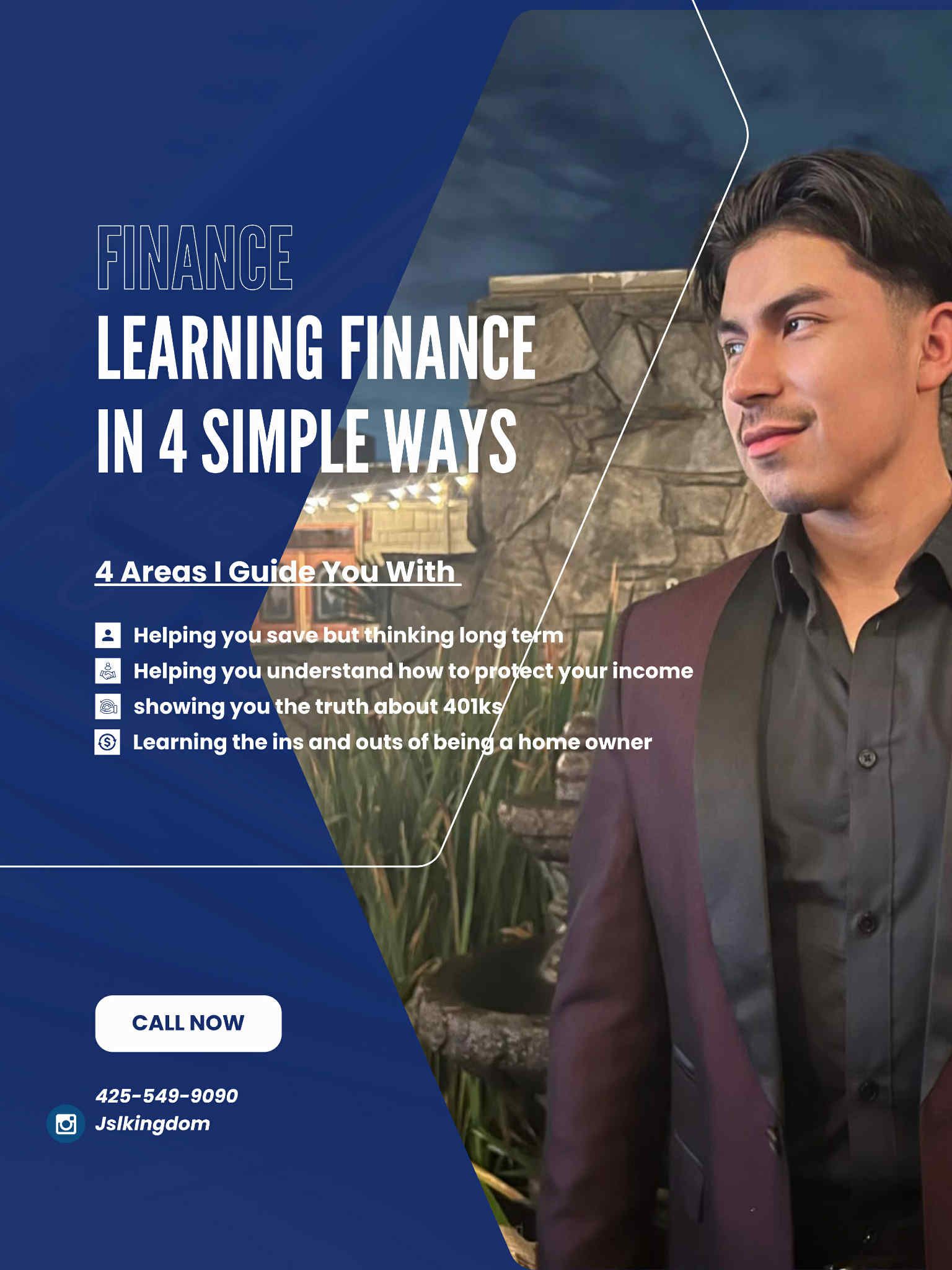 Financial guide looking to help locals