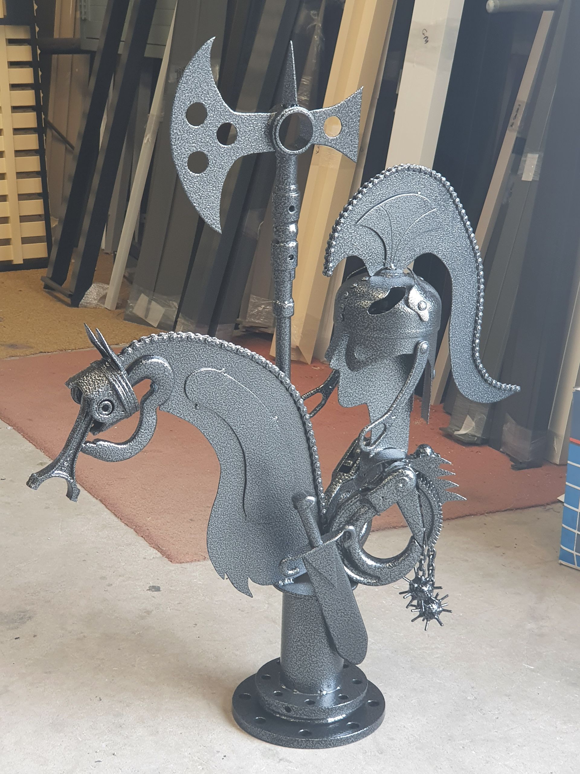 Metal Display — Leisure Coast Powder Coaters in Unanderra, NSW