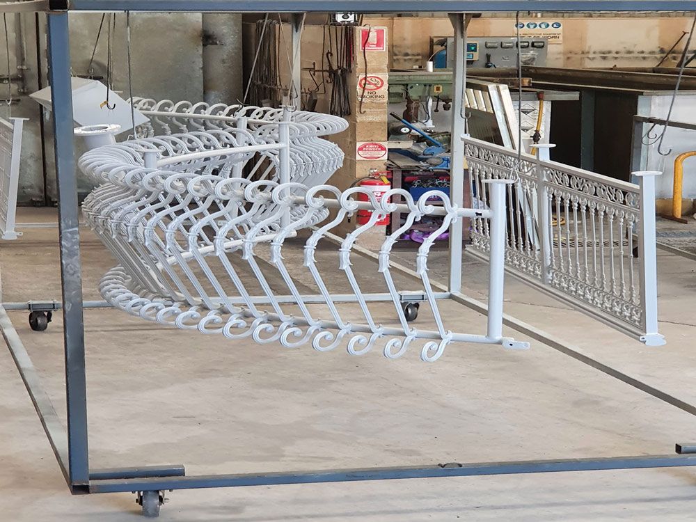 Balustrade Grill — Leisure Coast Powder Coaters in Unanderra, NSW