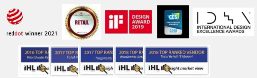 OFI3 | TPV HP Engage a Andorra: Guanyadors del Red Dot 2021, Retail, Premi iF Design 2019, CES 2019, Premi IDSA, Premis IHL
