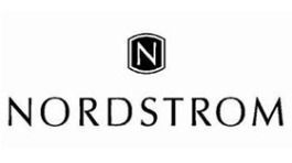 Nordstrom logo: Black and white.