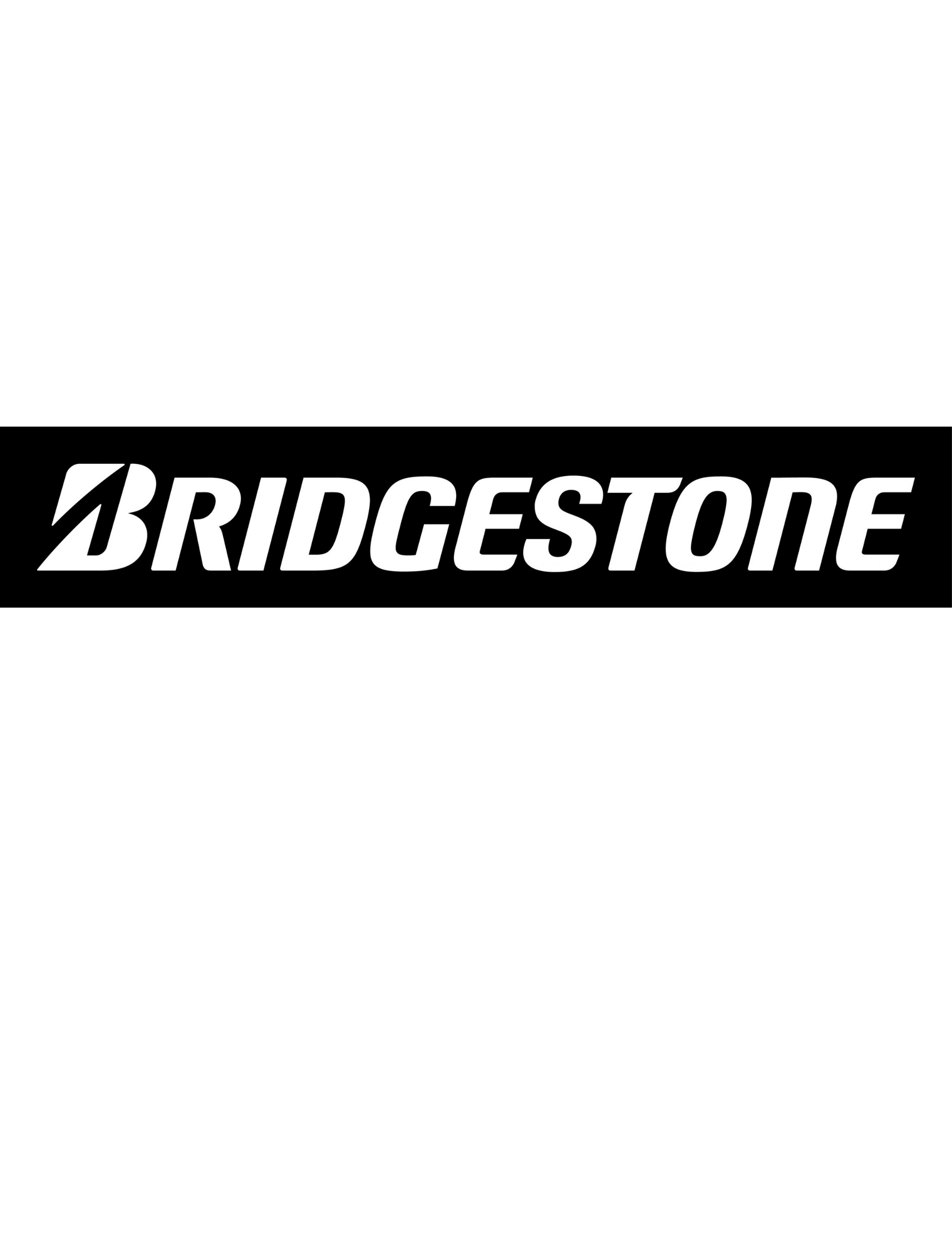 Bridgestone logo in white on a black horizontal band | Redhawk Auto Service - Temecula