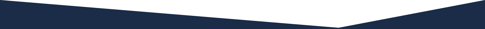Dark blue and white geometric banner with a pointed center shape