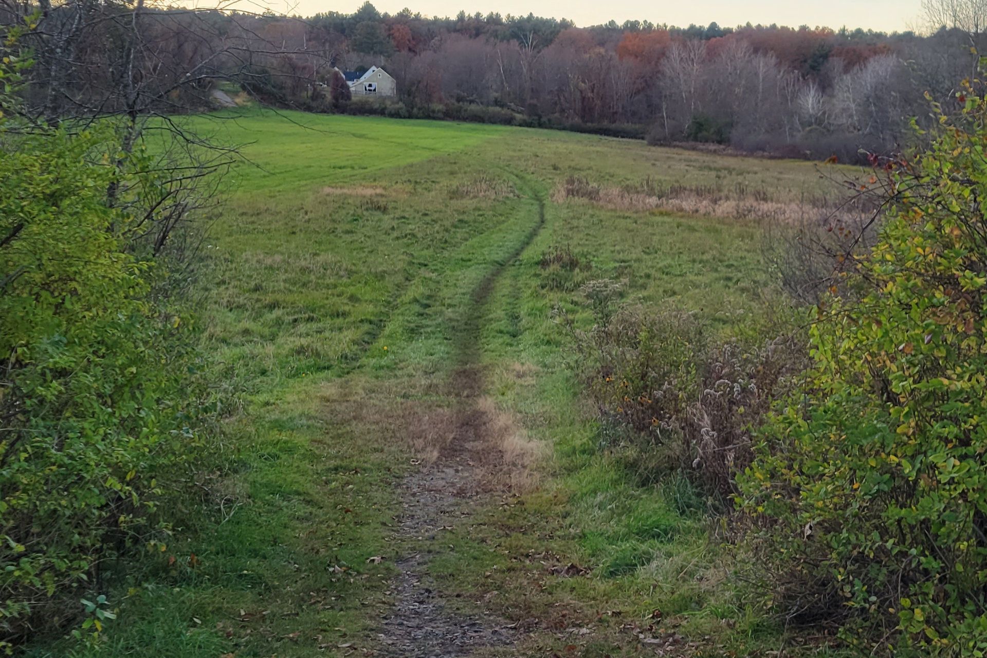 Photo - Phase 3 of the Bruce Freeman Rail Trail in Sudbury and Framingham, Massachuetts.