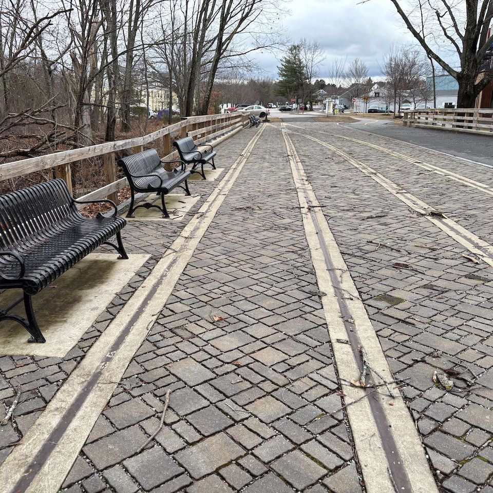 Photo - Phase 2B & 2C in Concord - Benches at Nashoba Brook Bridge