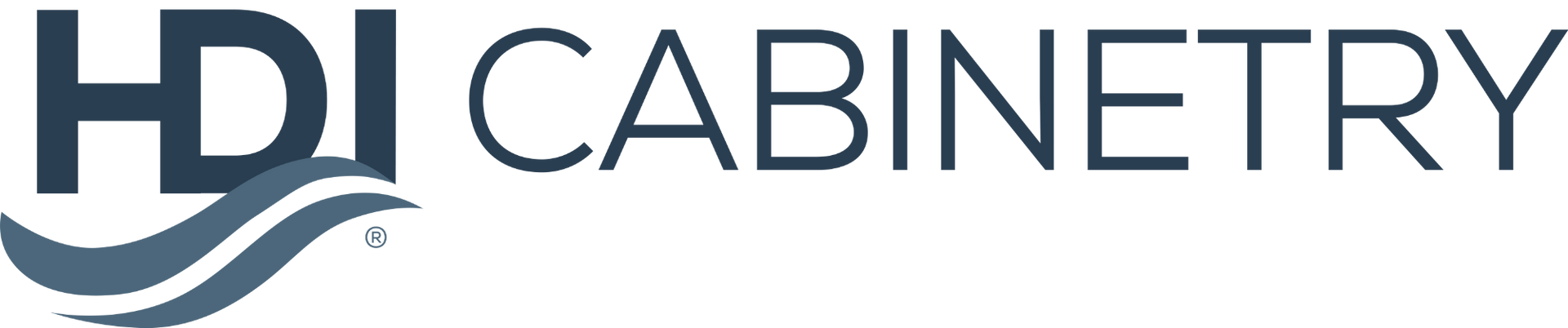 A logo for a company called hdi cabinetry