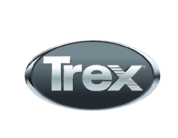 A trex logo on a white background