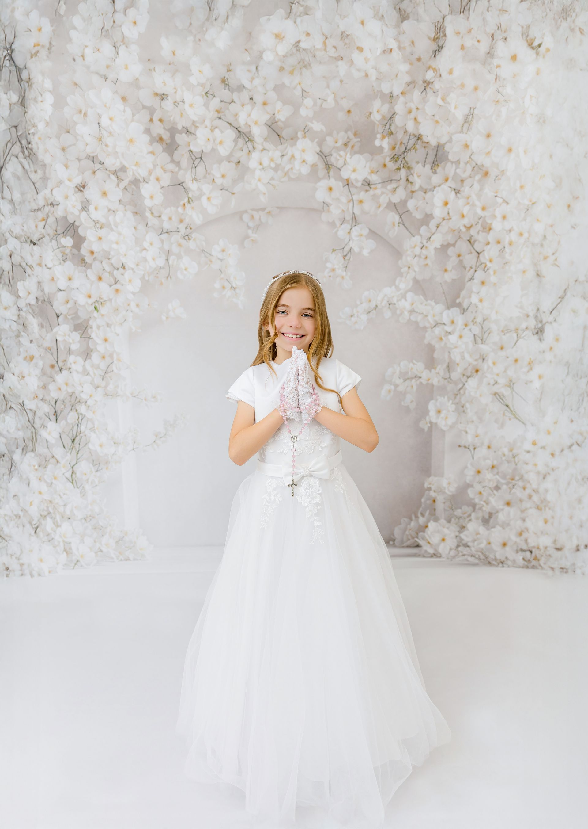First Communion Portraits Raleigh NC | Catholic Communion Photography Cary