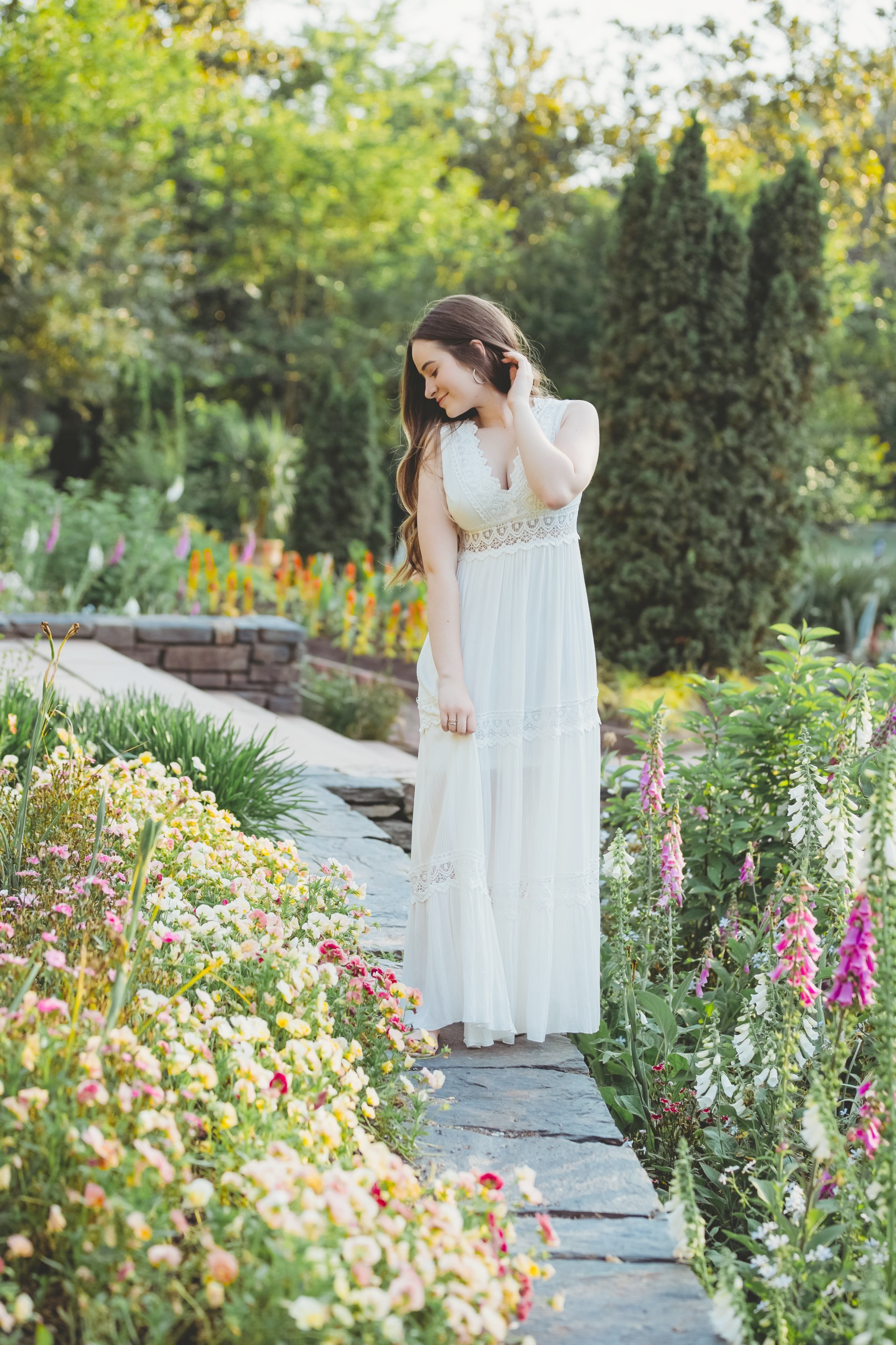 Duke Gardens Senior Portraits