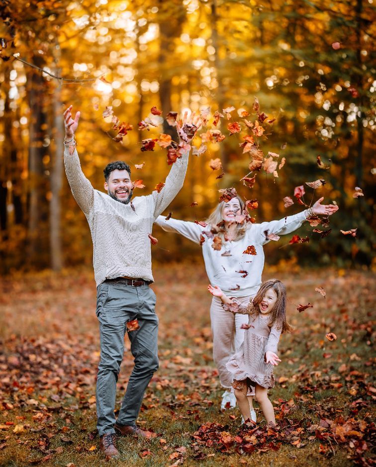 Fall Family Session at North Cary Park, Cary
 -  NC