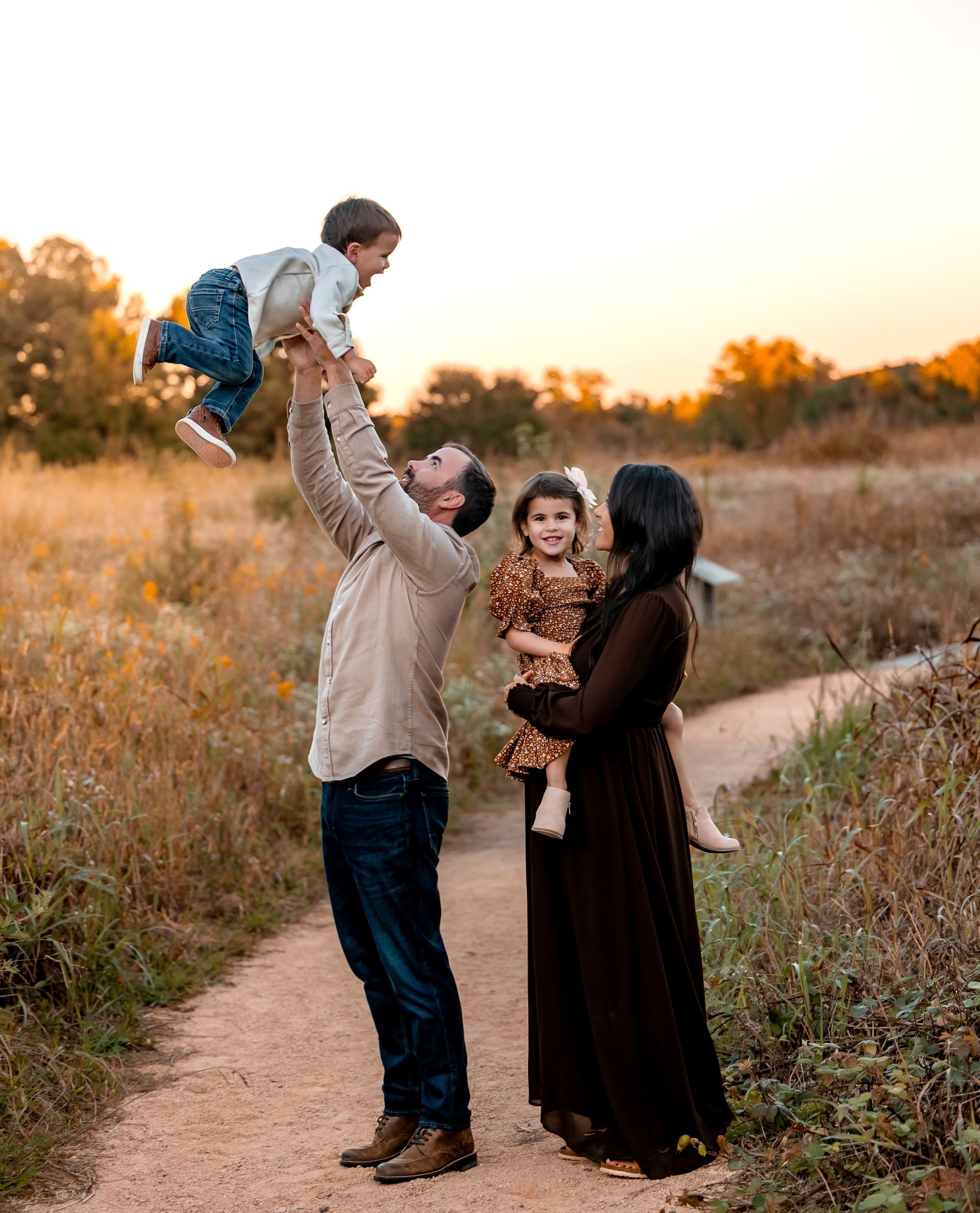 Fall Family Session at NCMA, Raleigh -  NC