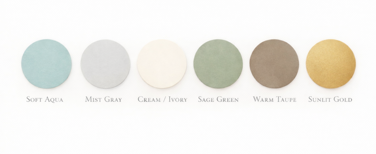 Lake Side Sessions Color Palette