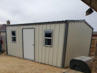 Another View of Storage Room — Lubbock, TX — J-Steel Construction, LLC