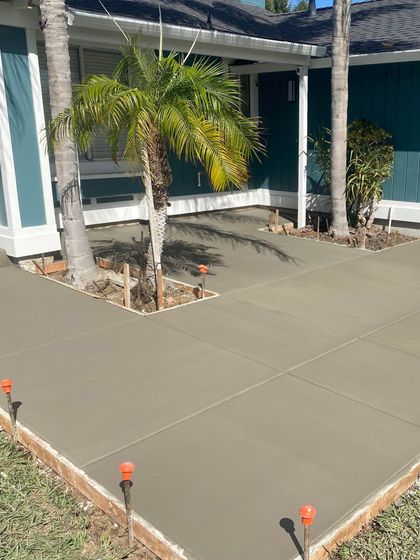 Residential concrete services