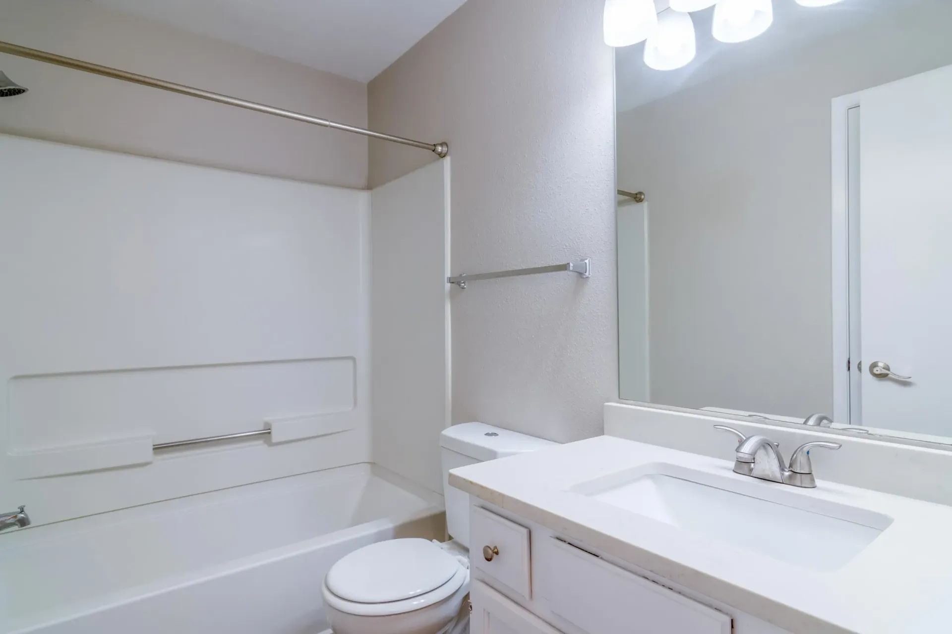 Modern bathroom interior at 2100 Defoors apartments for rent in Atlanta