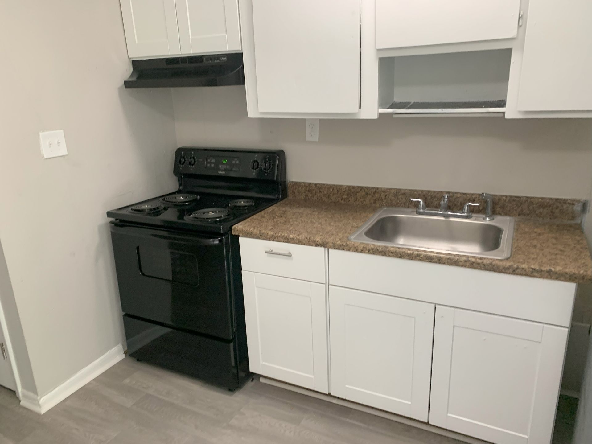 Premium unit kitchen at Monteleone apartment community in Atlanta