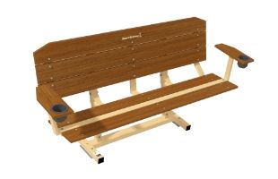 Docks Unlimited - Shorestation Dock Bench An image of a dock bench