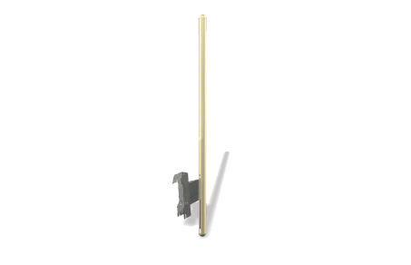 Docks Unlimited - Shorestation Dock Bumper An image of a vertical dock bumper