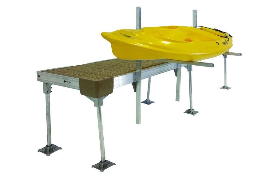 Docks Unlimited - DockinaBox Canoe & Kayak Rack An image of the canoe and kayak rack