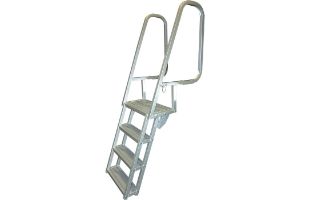 Docks Unlimited - DockinaBox Premium ST Designer Ladder An image of the premium st designer ladder