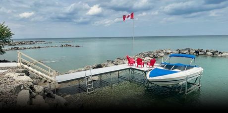Docks Unlimited - Repairs Picture perfect scene of a pipe dock overlooking clear waters